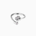Silver Floret Ring