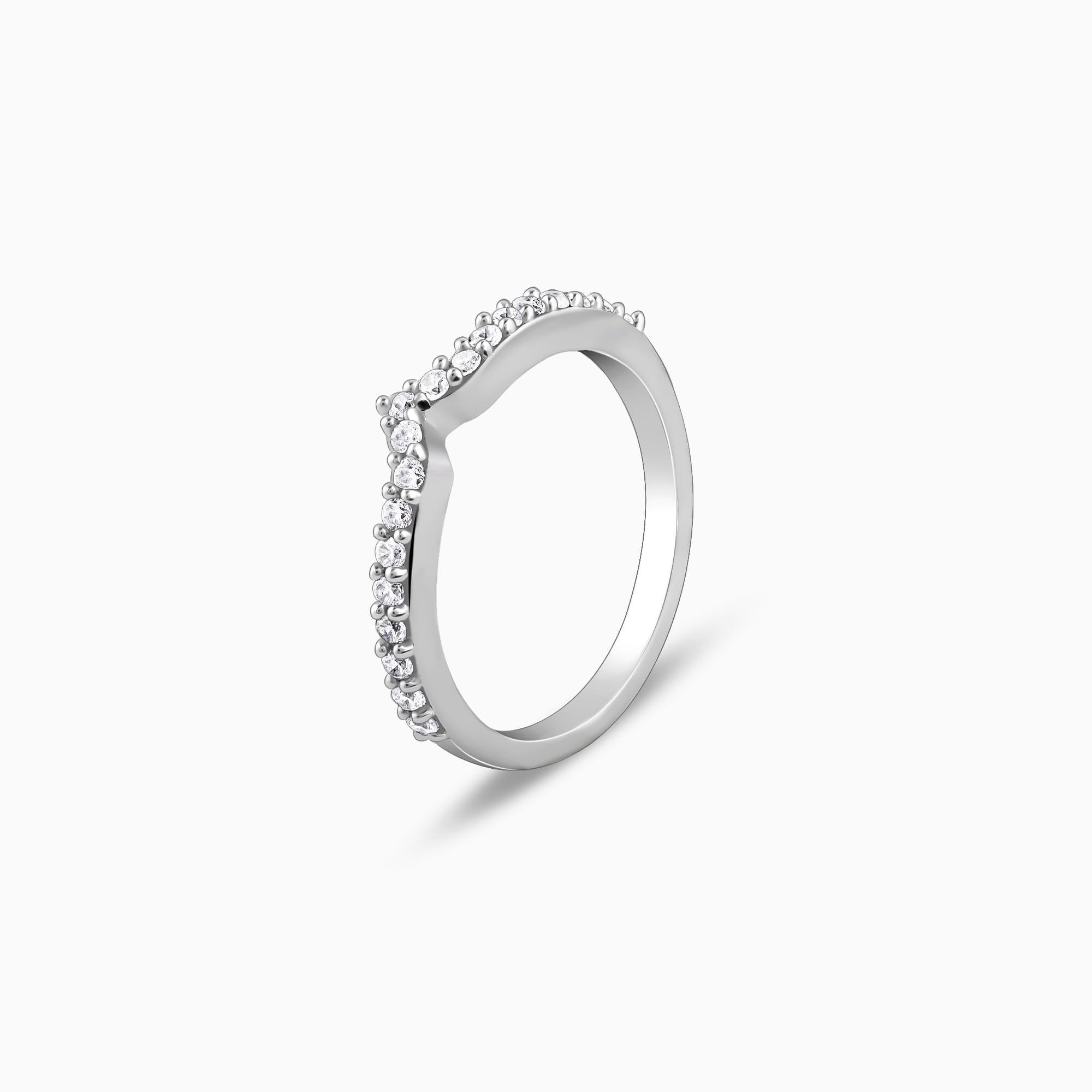 Silver Cupid Arrow Ring