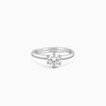 Silver Snowfall Ring