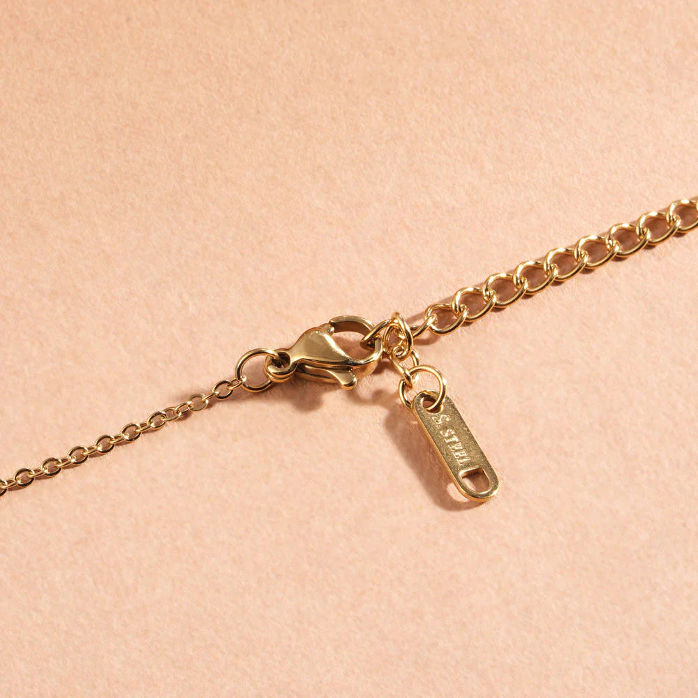 Eternal Glow Crystal Circle Necklace - 3