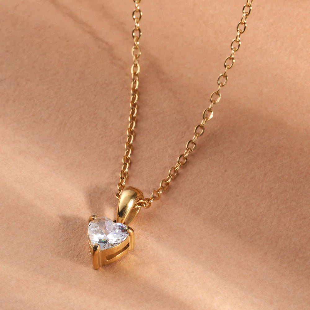 Regal Radiance Solitaire Necklace - 2