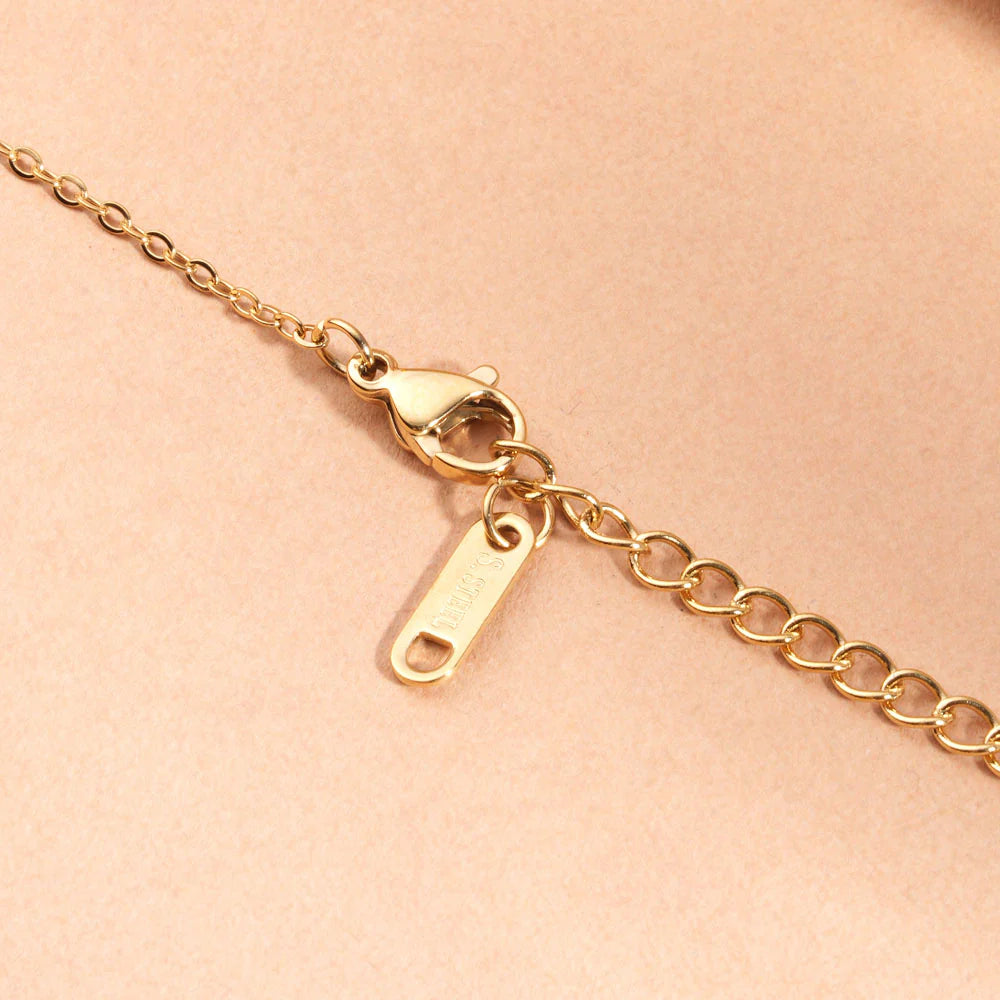 Petite Floral Crown Pendant Necklace - 3