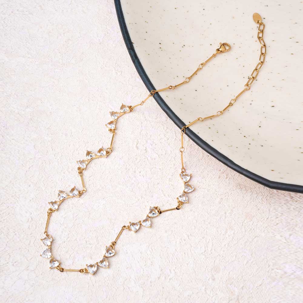 Floral Vine Pearl Necklace - 3