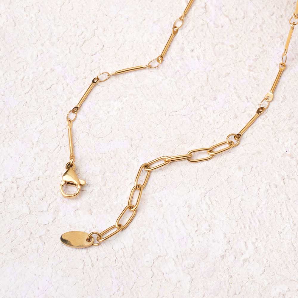 Floral Vine Pearl Necklace - 2