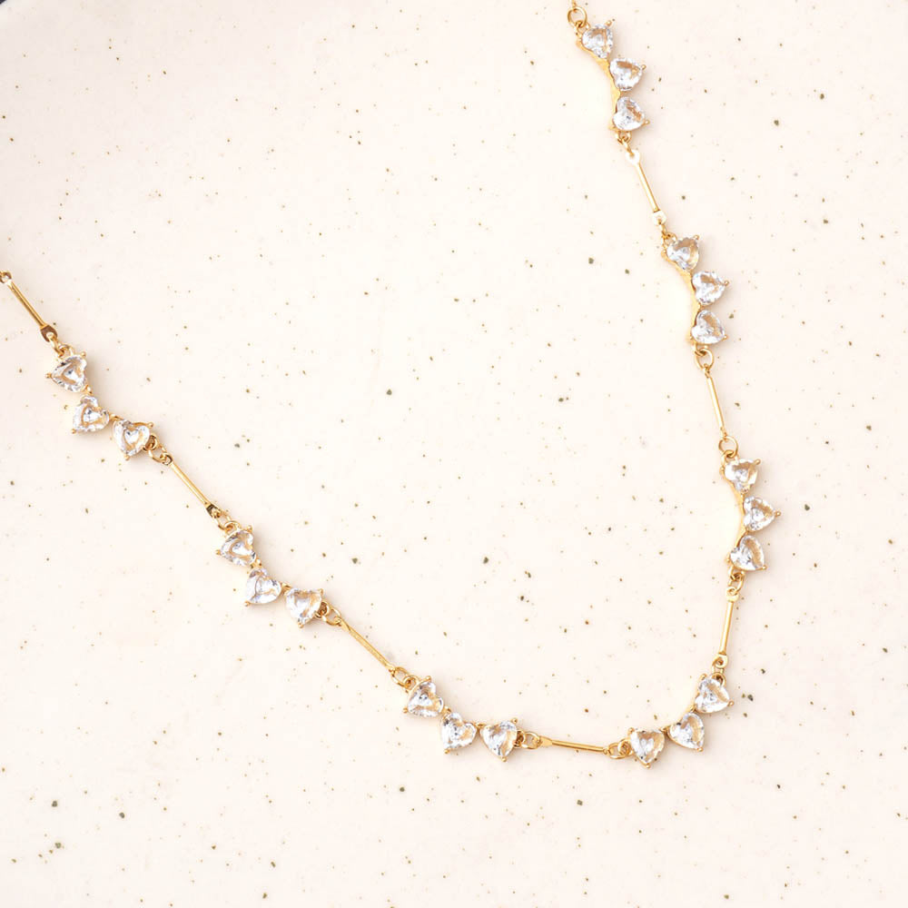 Floral Vine Pearl Necklace - 1