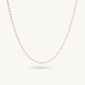 Timeless Beauty Pearl Chain Necklace