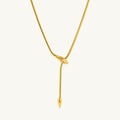 Dangle Snake Chain Necklace