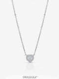 Selvara Heart Diamond Necklace - Swashaa