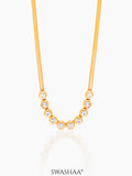 Senorita Diamond 18K Gold Plated Necklace