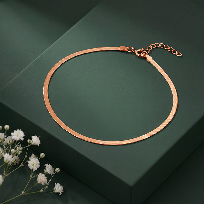 Rose Gold Sarpika Shine Anklet