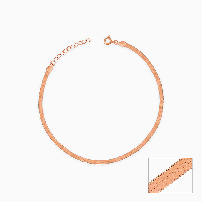 Rose Gold Sarpika Shine Anklet