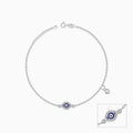 Silver Azure Guardian Anklet