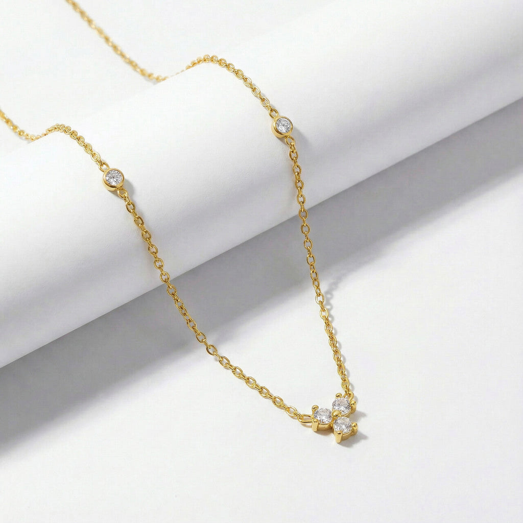 Trio of Twinkle Necklace